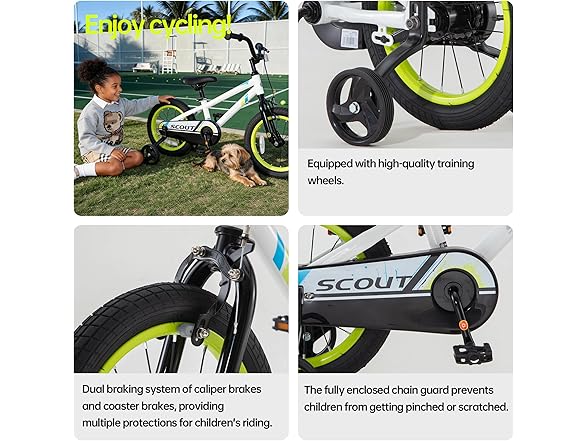 Chipmunk Kids Bike Scout for Age 3-5 Years