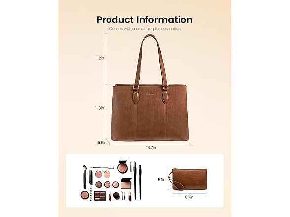 LOVEVOOK Laptop Tote Bag 2