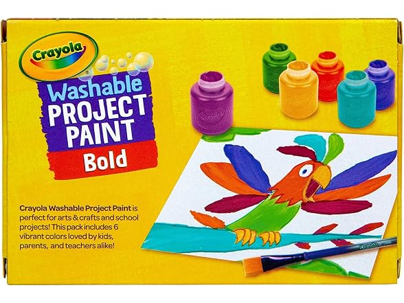 Crayola Crayola Washable Kids Paint (6ct)