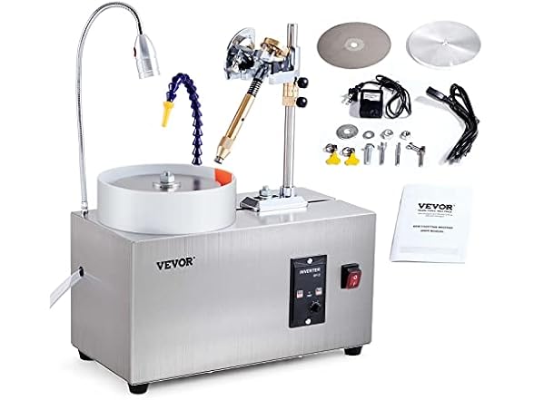 VEVOR Gem Faceting Machine, 180W Jade
