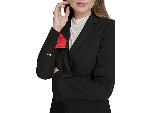 Halston Women's Two Button Workwear Blazer