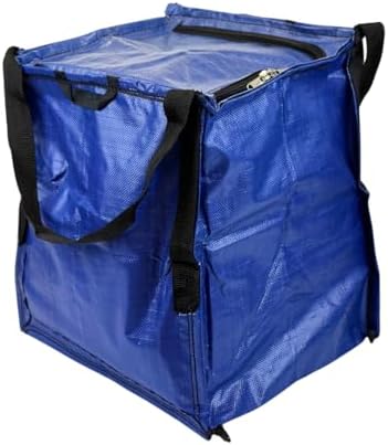 DuraSack BB-1619ZBLU-6PK Storage Tote with Zip Top 6PK 