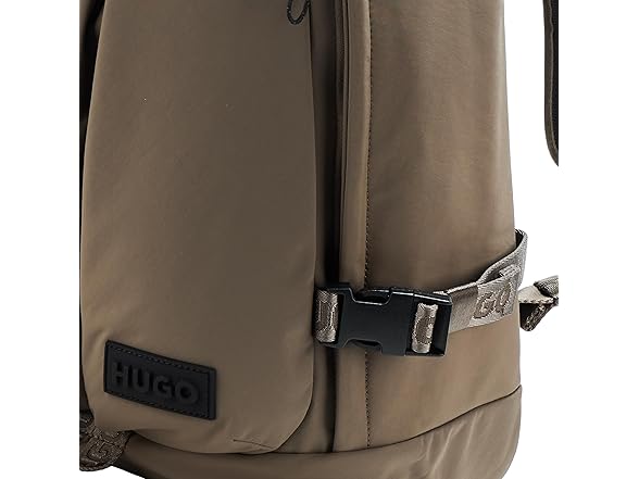 HUGO, Taric Nylon Blend Double Pocket Backpack