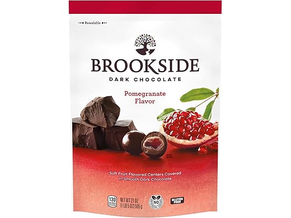 Brookside Dark Choc Pomegranate 21oz