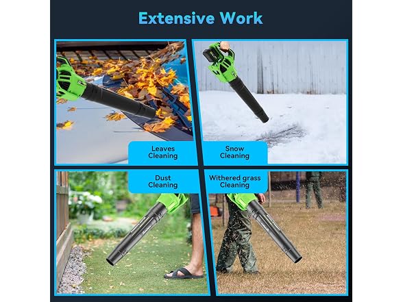 Sunchers Cordless Leaf Blower Cordless