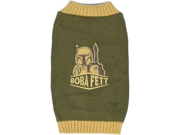 Star Wars for Pets Boba Fett Dog Sweater, Extra Large
