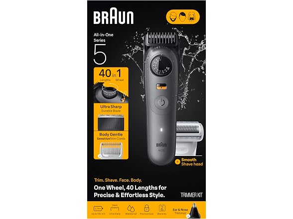 Braun Series 5 All-in-One Beard & Body Grooming Kit for Me