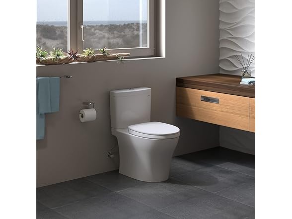 TOTO® Aquia® IV Two-Piece Elongated Toilet