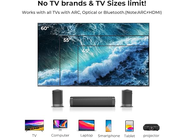 Assistrust 110W Sound Bar
