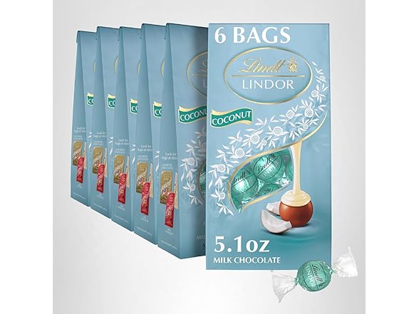 Lindt Lindor Coconut Milk Choc Truffles
