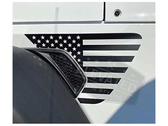 ELEVATED AUTO STYLING- Side Fender Vent Decal
