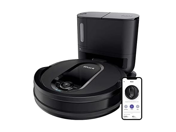 SHARK RV1000AE IQ Self-Empty Robot Vac, S&D