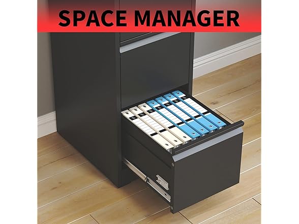 DARTIIA 5 Drawer Vertical File Cabinet