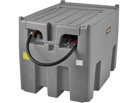 Portable Diesel Tank, 116 Gallon Capacity &