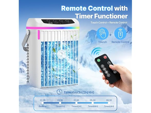 Lxbenpink Portable AC, 1000ML Mini Portable