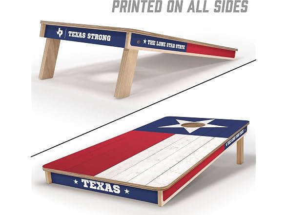 YouTheFan State of Texas Cornhole Without Bags
