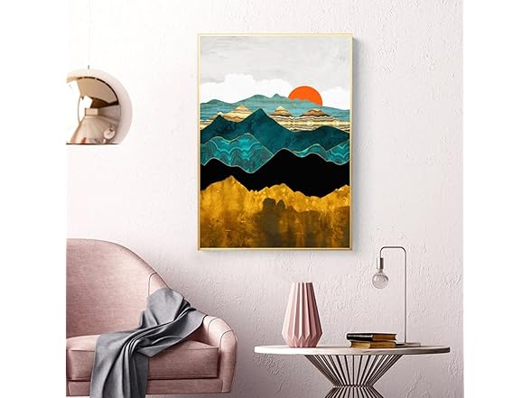 XWJJ Diamond Painting Mountain Kit