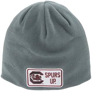 ZHATS Standard NCAA Officially Licensed Beanie Edge Patch Defer Gray