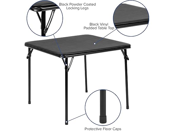 Flash Furniture Mindy Folding Kids Table