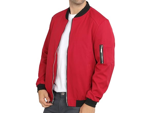 Wulful Men (M) Casual Lightweight Windbreaker