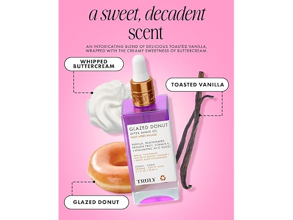 Truly Beauty Glazed Donut After Shave Oi