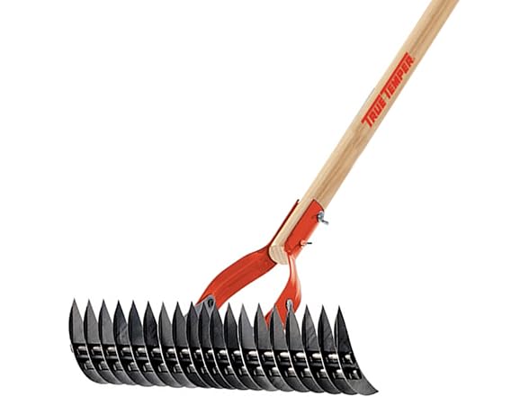 True Temper Adjustable Thatching Rake