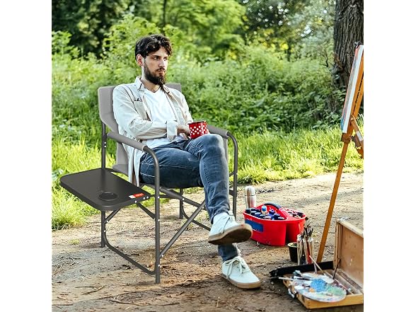 Suptinwear Heavy Duty Director Camping Chair