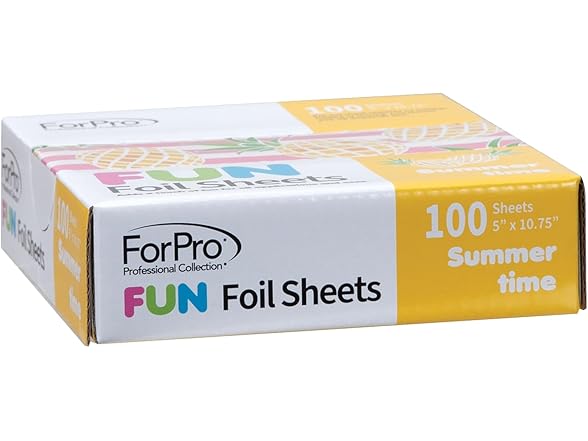 ForPro FUN Summertime 5" Foil Sheets,