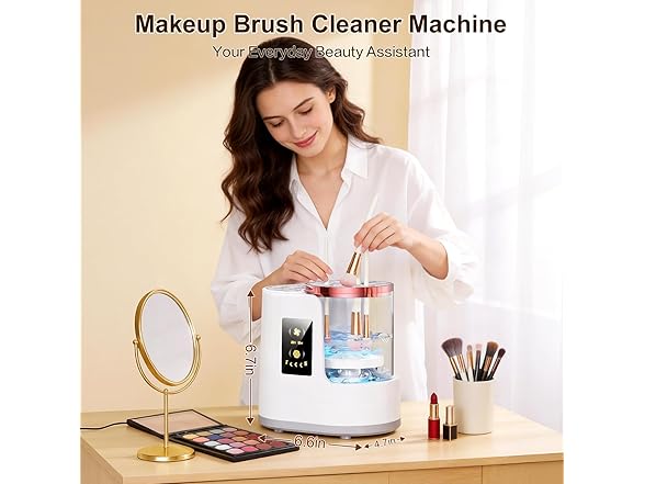 Jnconser Electric Makeup Brush Cleaner