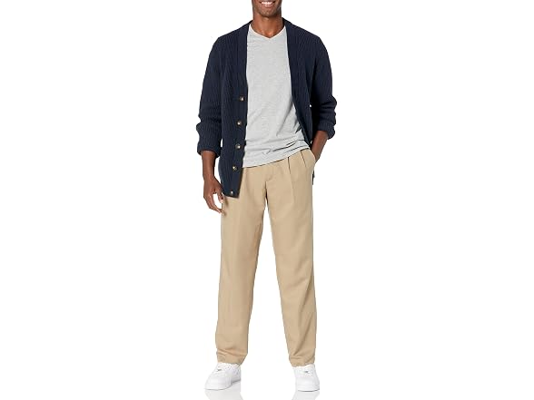 Amazon Essentials Men Expandable Waist Dress Pants