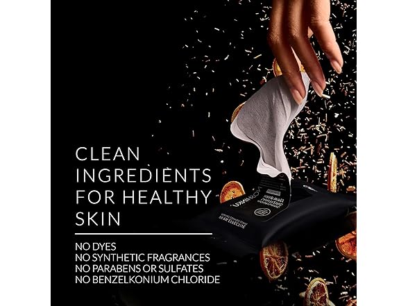 Noshinku Bergamot Hand Sanitizer Wipes 3pk 45ct