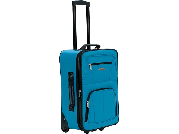 Rockland Fashion Softside Upright Luggage 2PC Set