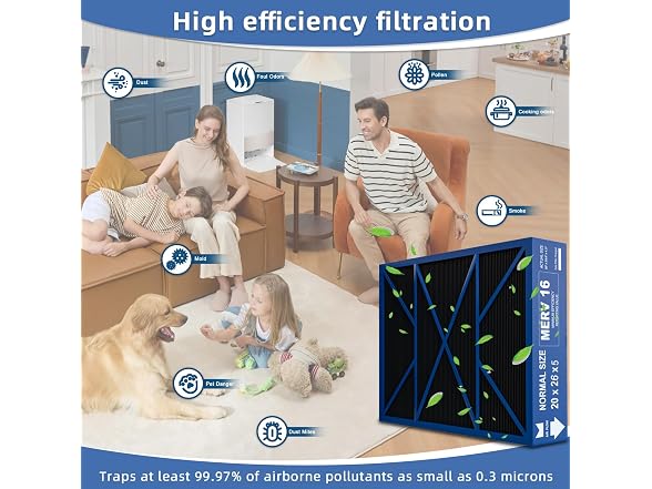 20x26x5 MERV 16 Filter Replacement