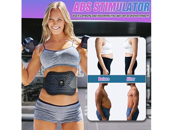 WAETFS Abs Stimulator Muscle Toner