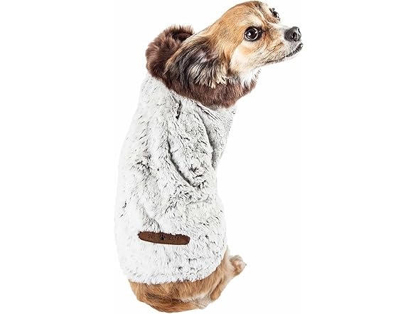 Pet Life ® 'Purrlage' Fur Dog Coat