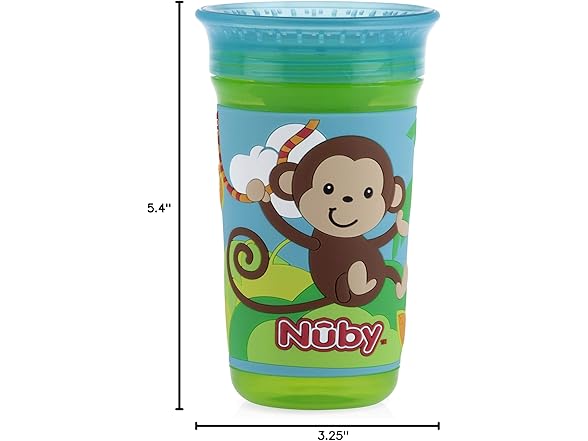 Nuby 360 Degree Easy Sip 3D Grip Wonder Cup