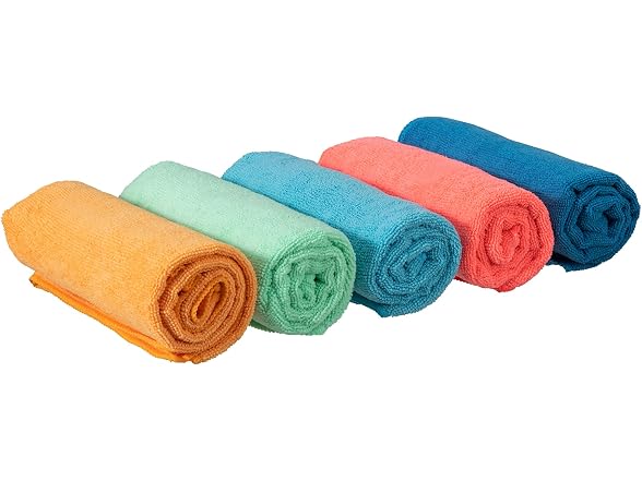 Superio Microfiber Cleaning Cloths Color-Coded 72 Pack