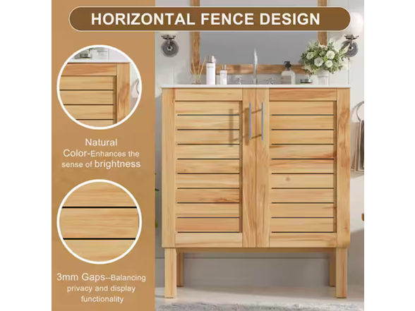 Christopher Knight Home Sutton 30" Bath Vanity