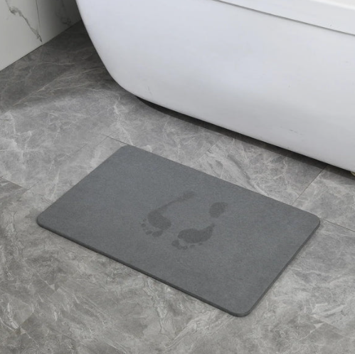 Diatomaceous Quick-Drying Stone Bath Mat - Gallery 15