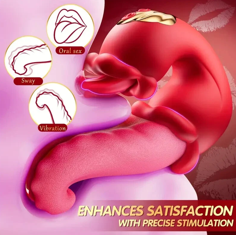 Rose Tongue Vibrator - Gallery 9