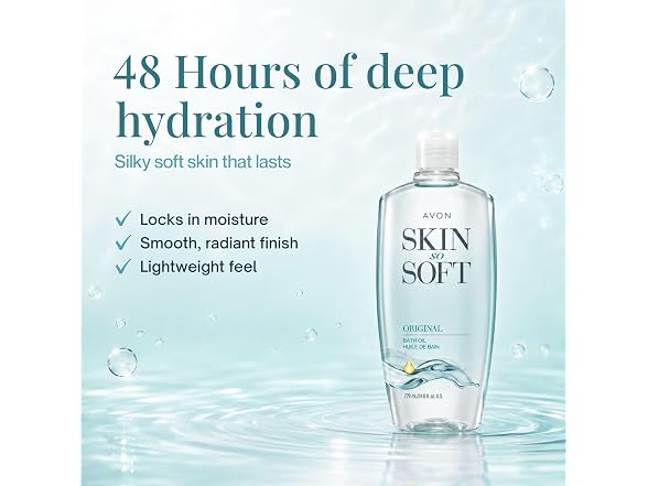 AVON Skin So Soft Original Bath Oil 24.6oz