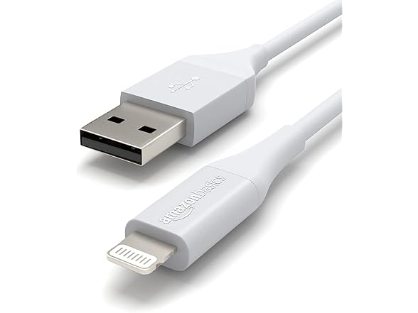 Amazon Basics MFi USB-A to Lightning Cable