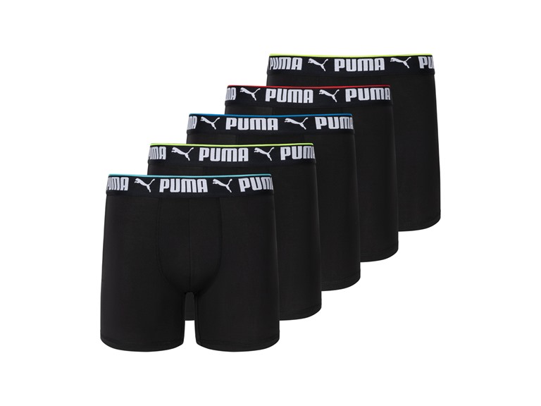 PUMA Men's 5-Pack Performance Boxer Briefs - Gallery 11