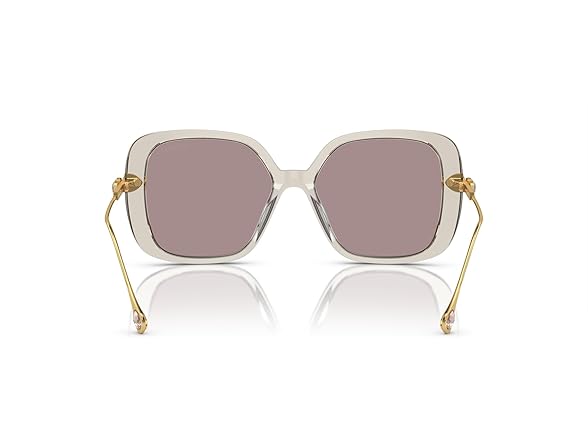 Swarovski Women's SK6011F Low Bridge Fit Square Sunglasses