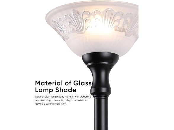 PARTPHONER Torchiere Floor Lamp