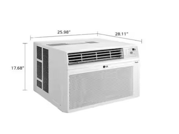 LG LW1523ERSM-NEW 14,000 BTU 115-Volt Window AC