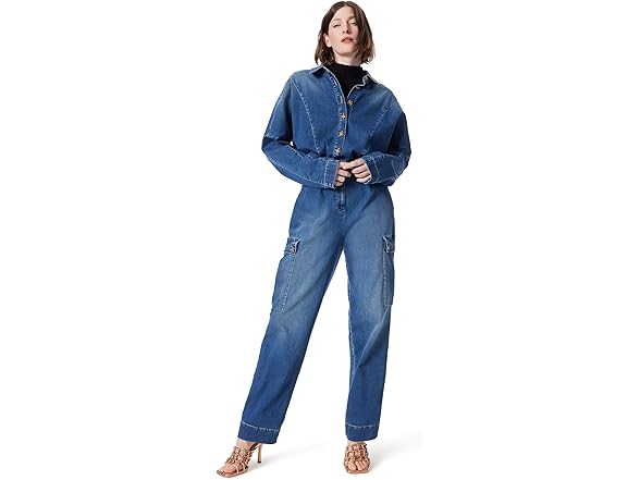 DEE OCLEPPO Women's Denim Jumpsuit