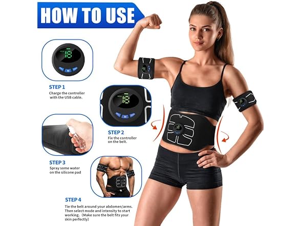 MarCoolTrip MZ BC075725090015 Abs Stimulator