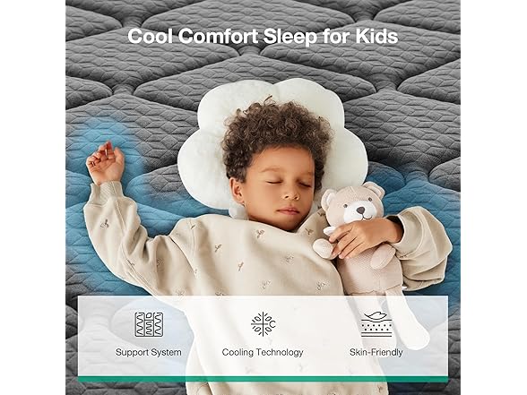 Novilla 8 inch Full Size Mattress, NanoGEL