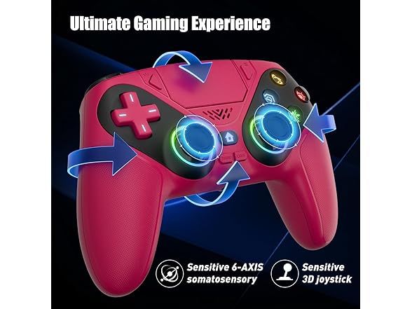 Nonbliep LED for PS5 Controller